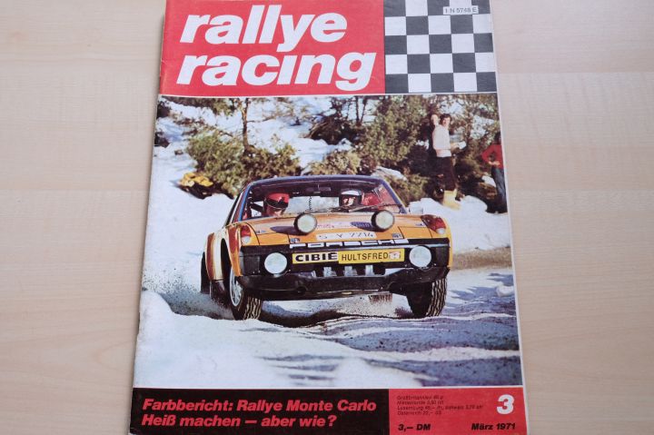 Deckblatt Rallye Racing (03/1971)